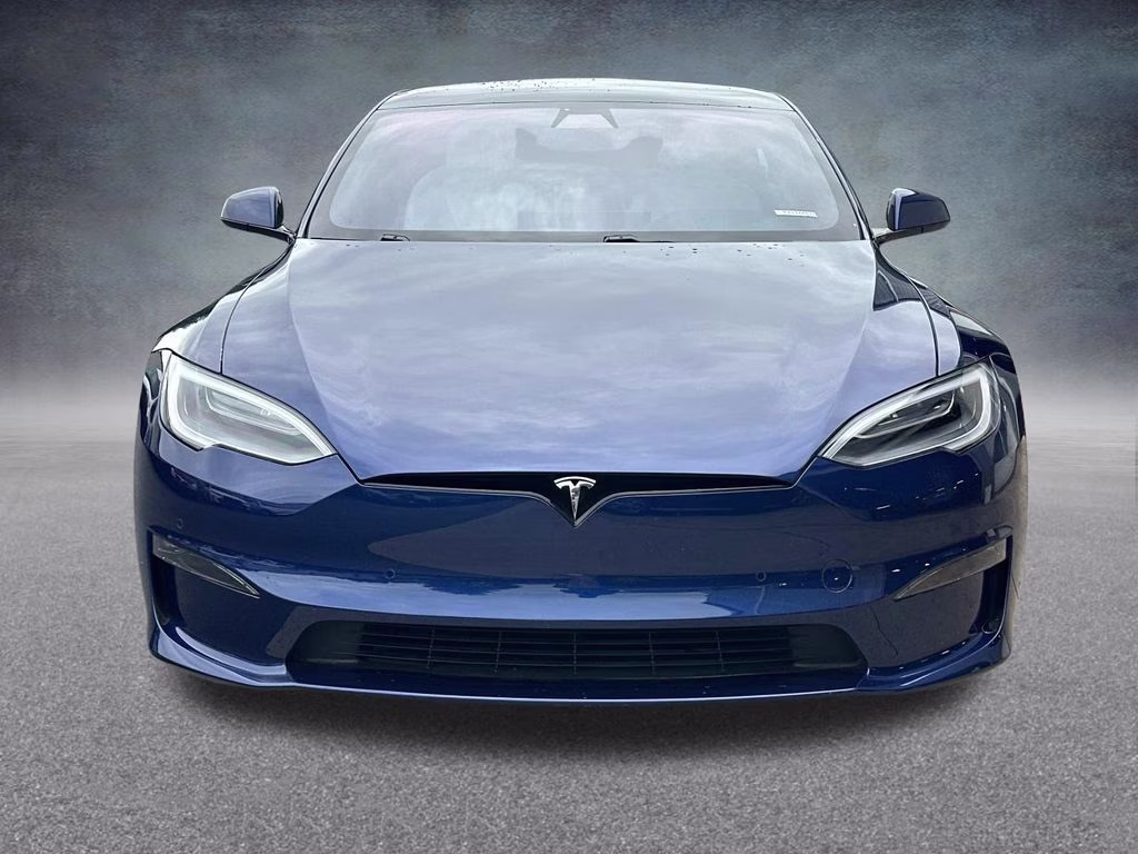 2021 Deep Blue Metallic Tesla Model S Plaid AWD Hatchback