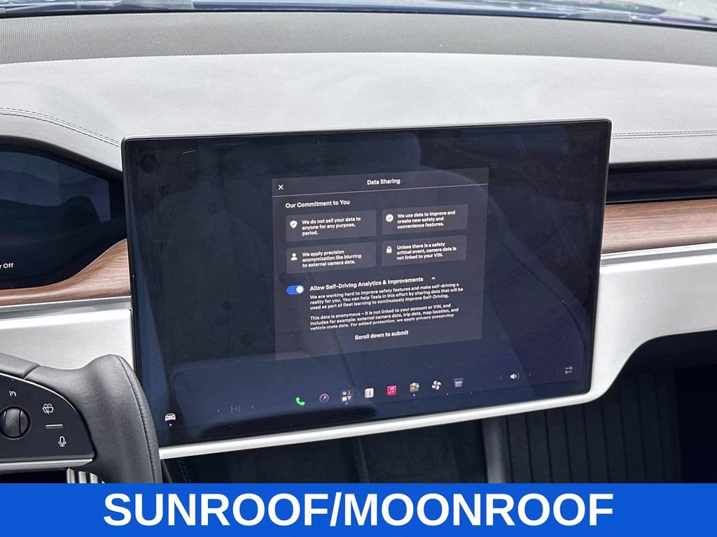 2021 Deep Blue Metallic Tesla Model S Plaid AWD Hatchback