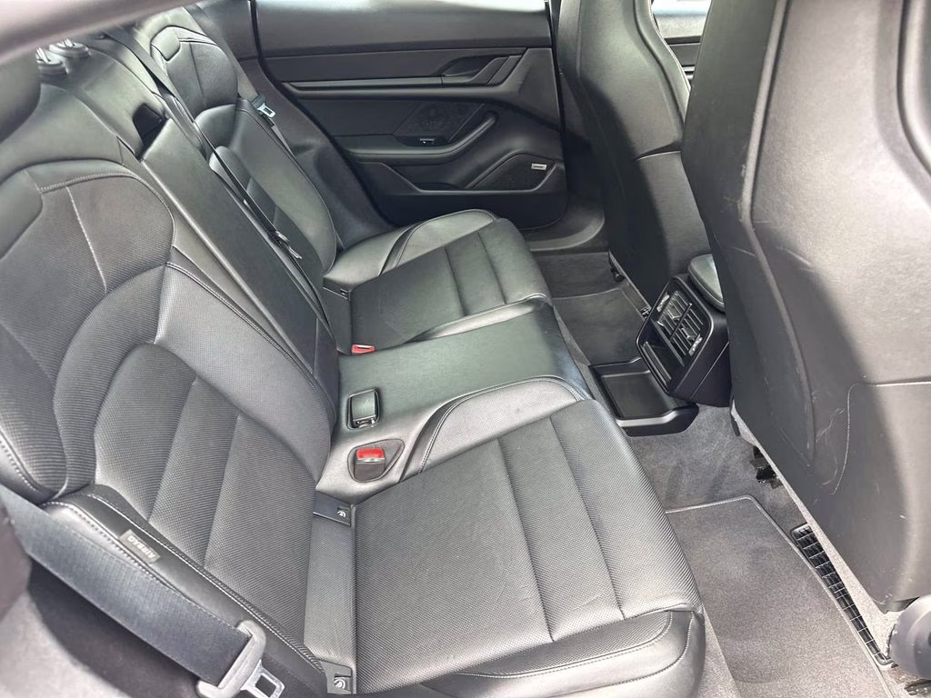 2022 Jet Black Metallic Porsche Taycan Base RWD Sedan