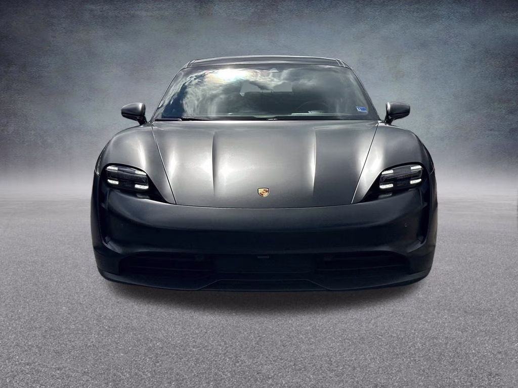 2022 Jet Black Metallic Porsche Taycan Base RWD Sedan