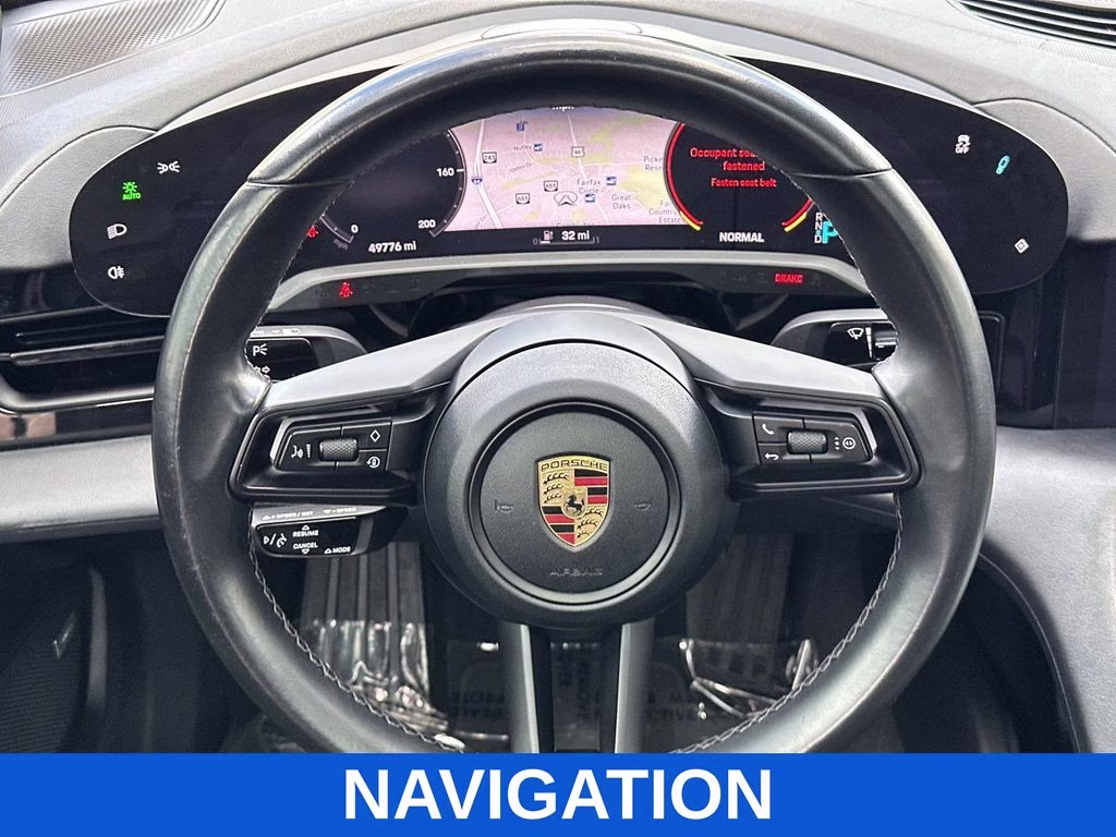 2022 Jet Black Metallic Porsche Taycan Base RWD Sedan