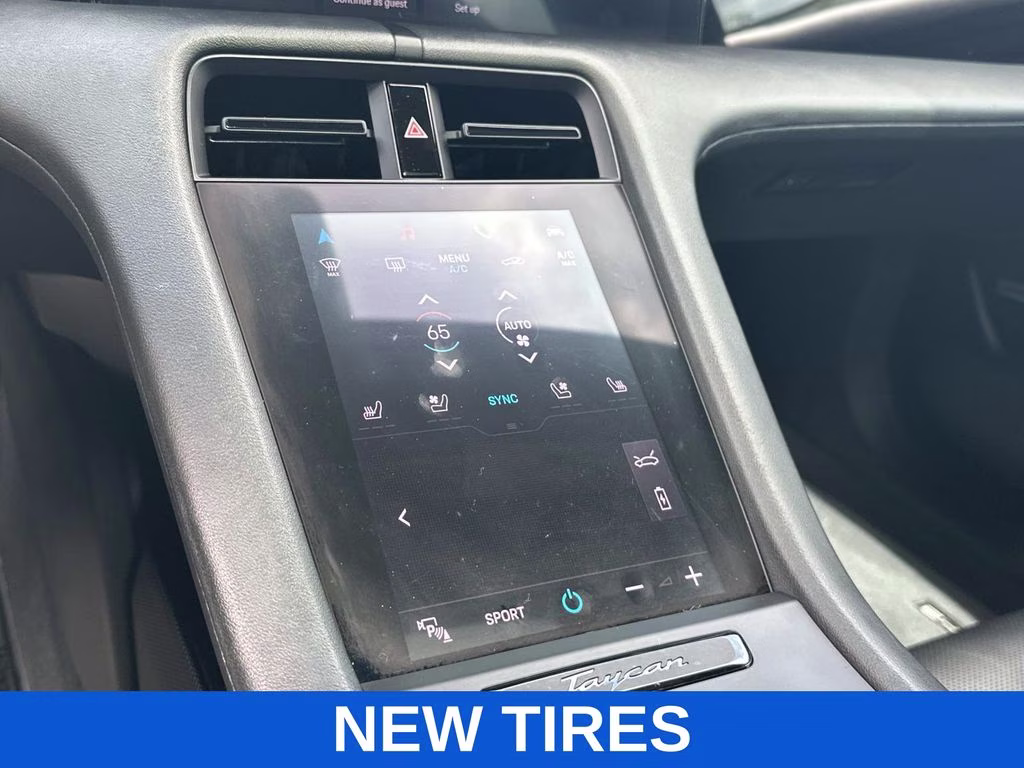 2022 Jet Black Metallic Porsche Taycan Base RWD Sedan