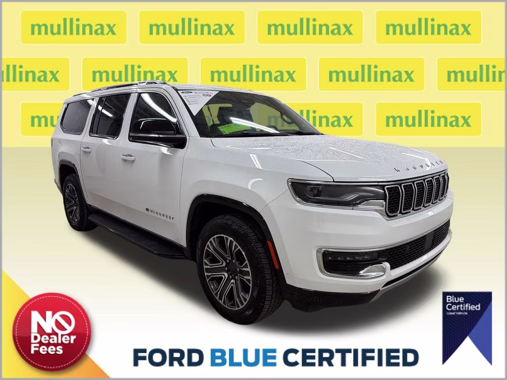 2024 Bright White Clearcoat Jeep Wagoneer L Series II 4X4 SUV