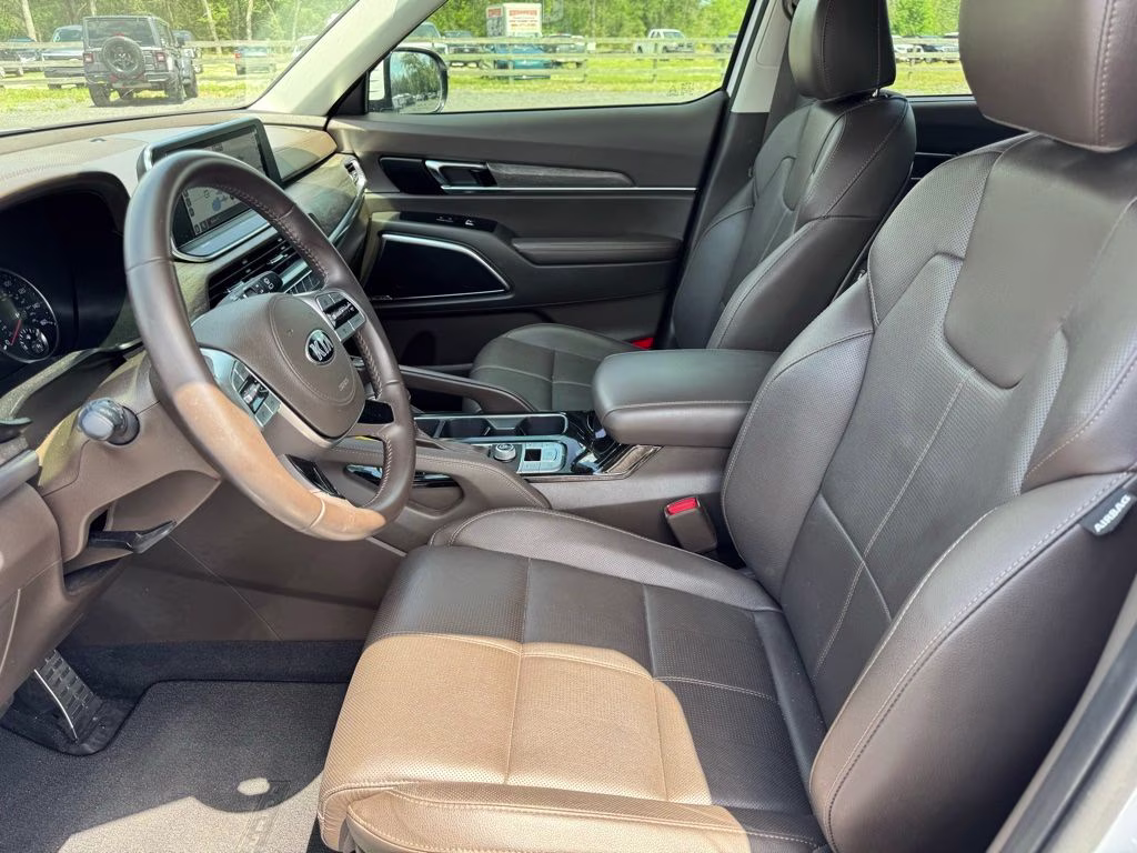 2021 Glacial White Pearl Kia Telluride SX FWD SUV