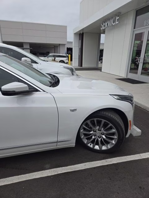 2020 Crystal White Tricoat Cadillac CT6 3.6L Luxury AWD Sedan