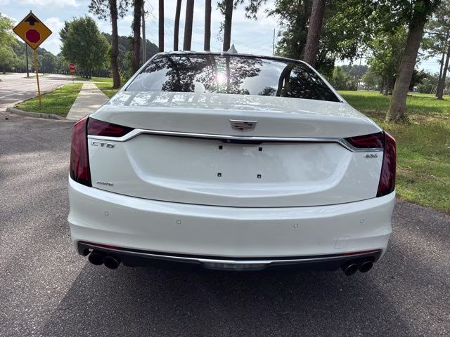 2020 Crystal White Tricoat Cadillac CT6 3.6L Luxury AWD Sedan