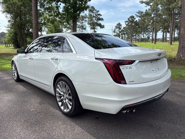 2020 Crystal White Tricoat Cadillac CT6 3.6L Luxury AWD Sedan
