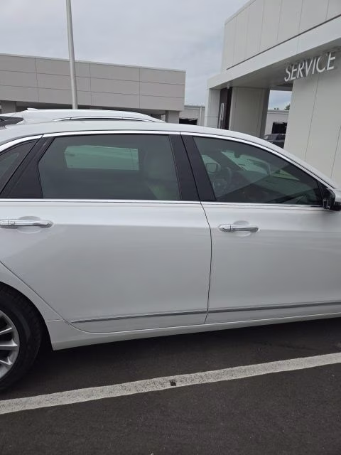 2020 Crystal White Tricoat Cadillac CT6 3.6L Luxury AWD Sedan