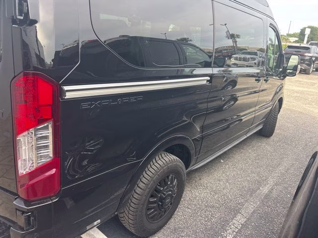 2026 Black Metallic Ford Transit-150 Base AWD Van