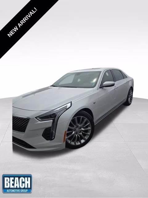 2020 Crystal White Tricoat Cadillac CT6 3.6L Luxury AWD Sedan