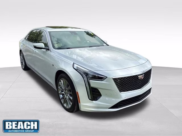2020 Crystal White Tricoat Cadillac CT6 3.6L Luxury AWD Sedan