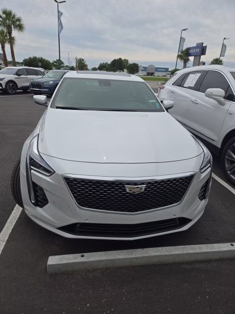 2020 Crystal White Tricoat Cadillac CT6 3.6L Luxury AWD Sedan