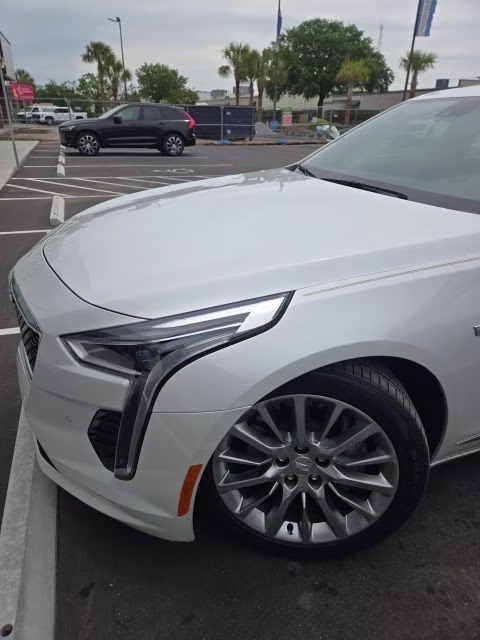 2020 Crystal White Tricoat Cadillac CT6 3.6L Luxury AWD Sedan