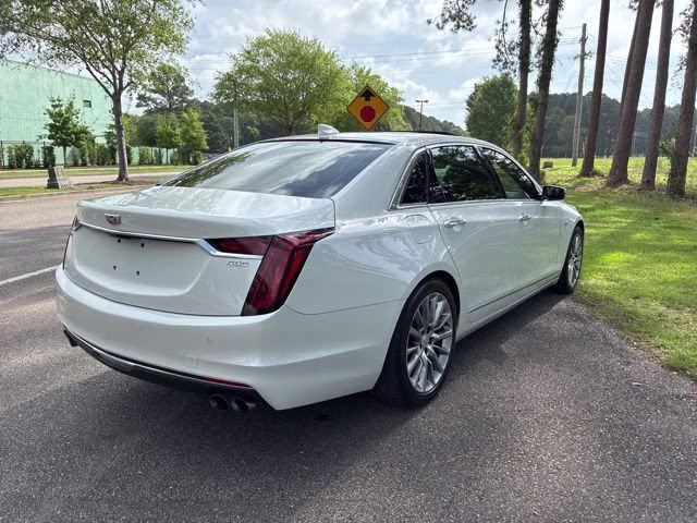 2020 Crystal White Tricoat Cadillac CT6 3.6L Luxury AWD Sedan