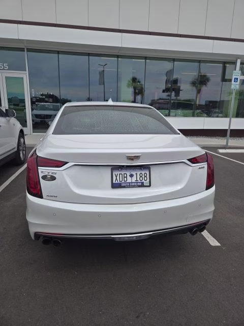 2020 Crystal White Tricoat Cadillac CT6 3.6L Luxury AWD Sedan