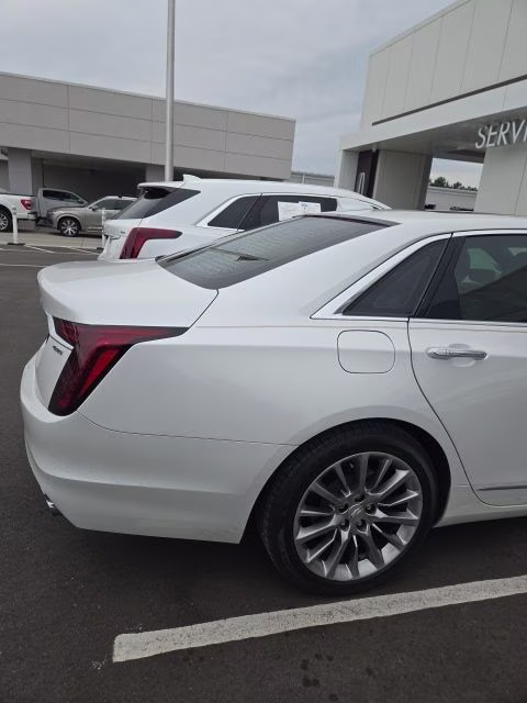 2020 Crystal White Tricoat Cadillac CT6 3.6L Luxury AWD Sedan