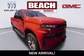 2022 Red Hot Chevrolet Silverado 1500 LTD RST 4X4 Truck