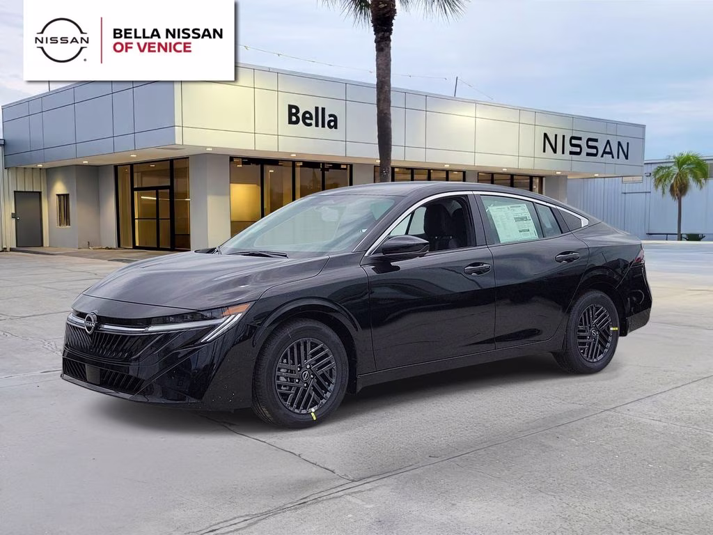 2026 Super Black Nissan Sentra SV FWD Sedan