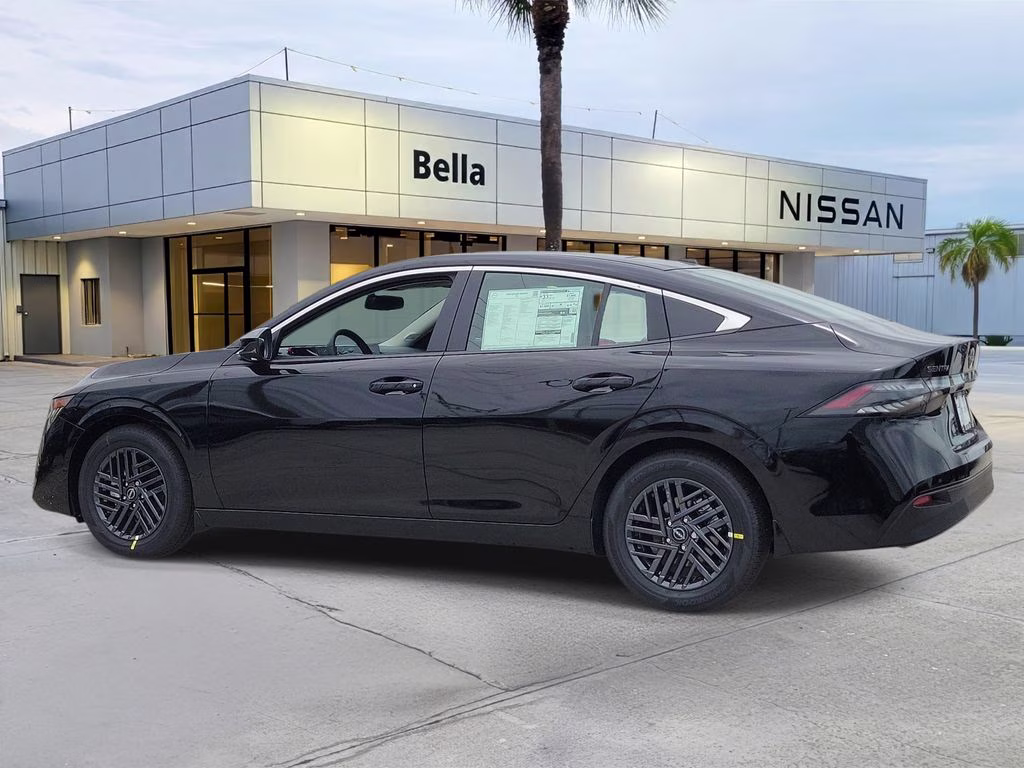 2026 Super Black Nissan Sentra SV FWD Sedan