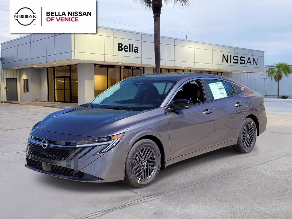 2026 Gun Metallic Nissan Sentra SV FWD Sedan