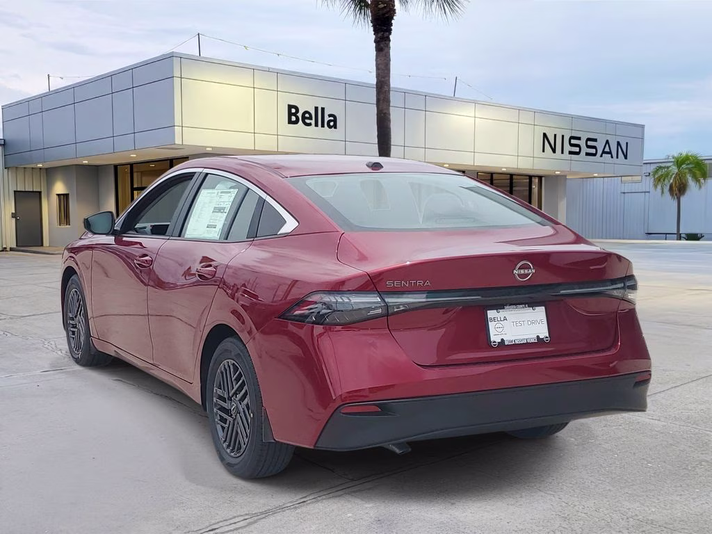 2026 Scarlet Ember Tintcoat Nissan Sentra SV FWD Sedan