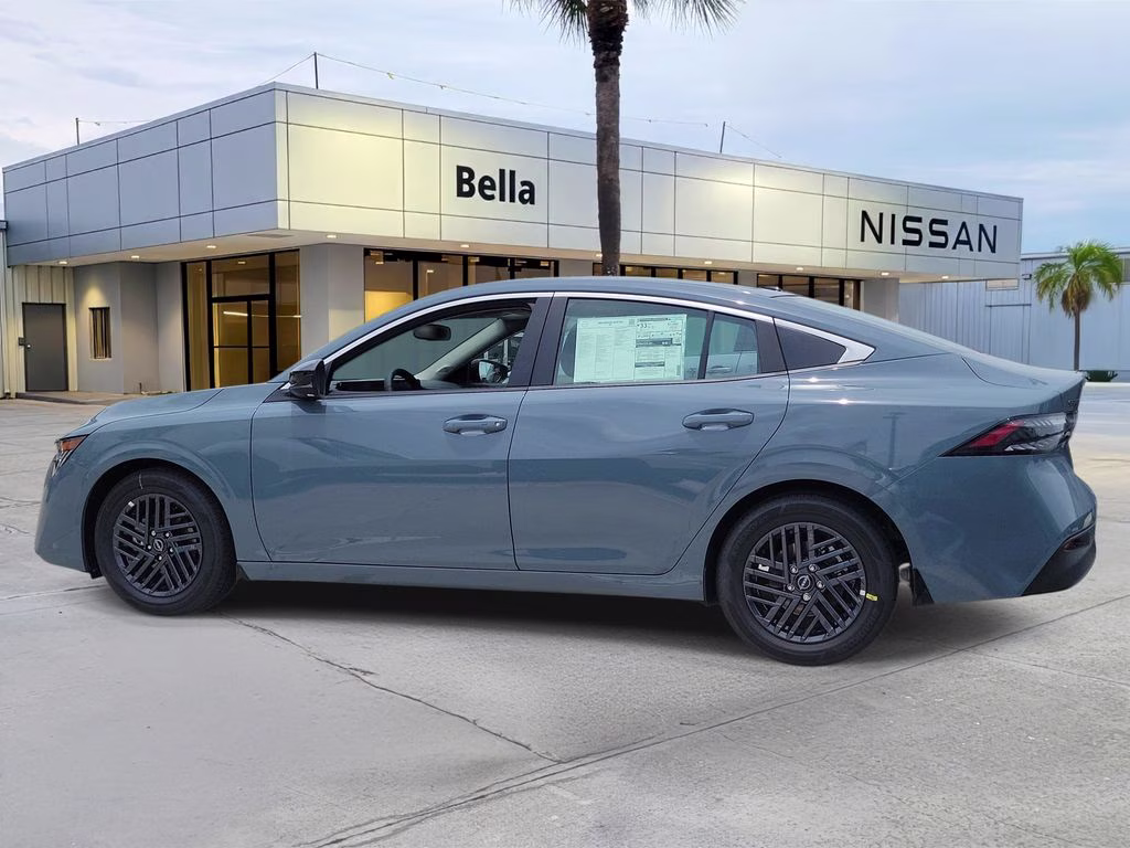 2026 Atlantic Gray Metallic Nissan Sentra SV FWD Sedan