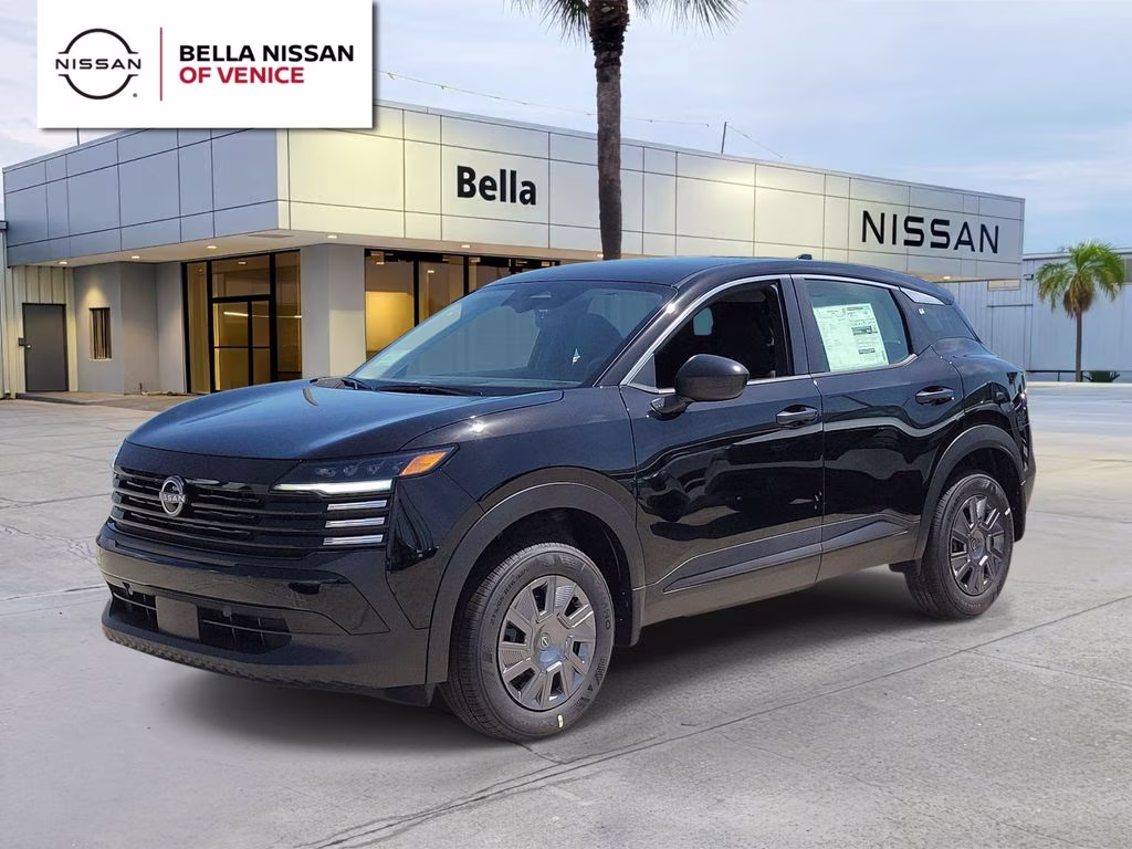2026 Super Black Nissan Kicks S FWD SUV