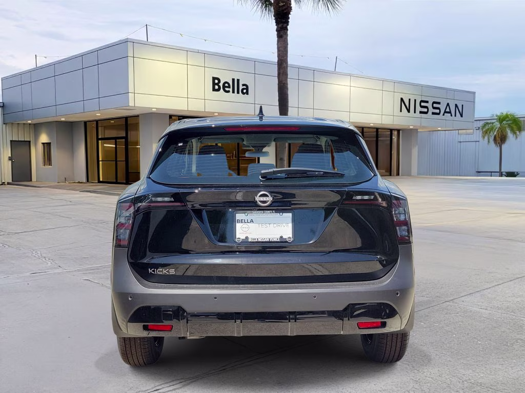 2026 Super Black Nissan Kicks S FWD SUV