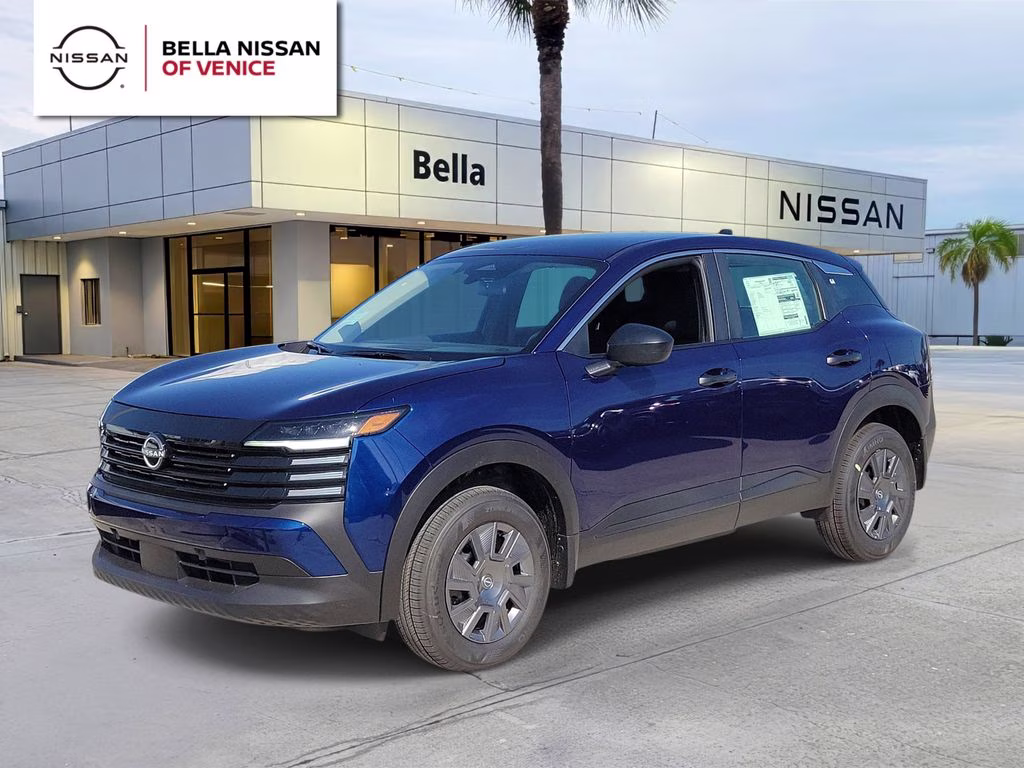 2026 Deep Blue Pearl Nissan Kicks S FWD SUV