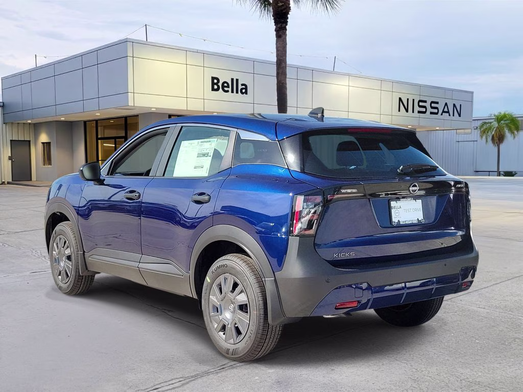 2026 Deep Blue Pearl Nissan Kicks S FWD SUV