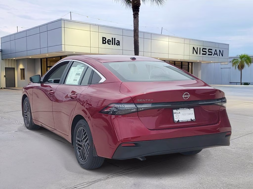 2026 Scarlet Ember Tintcoat Nissan Sentra SV FWD Sedan