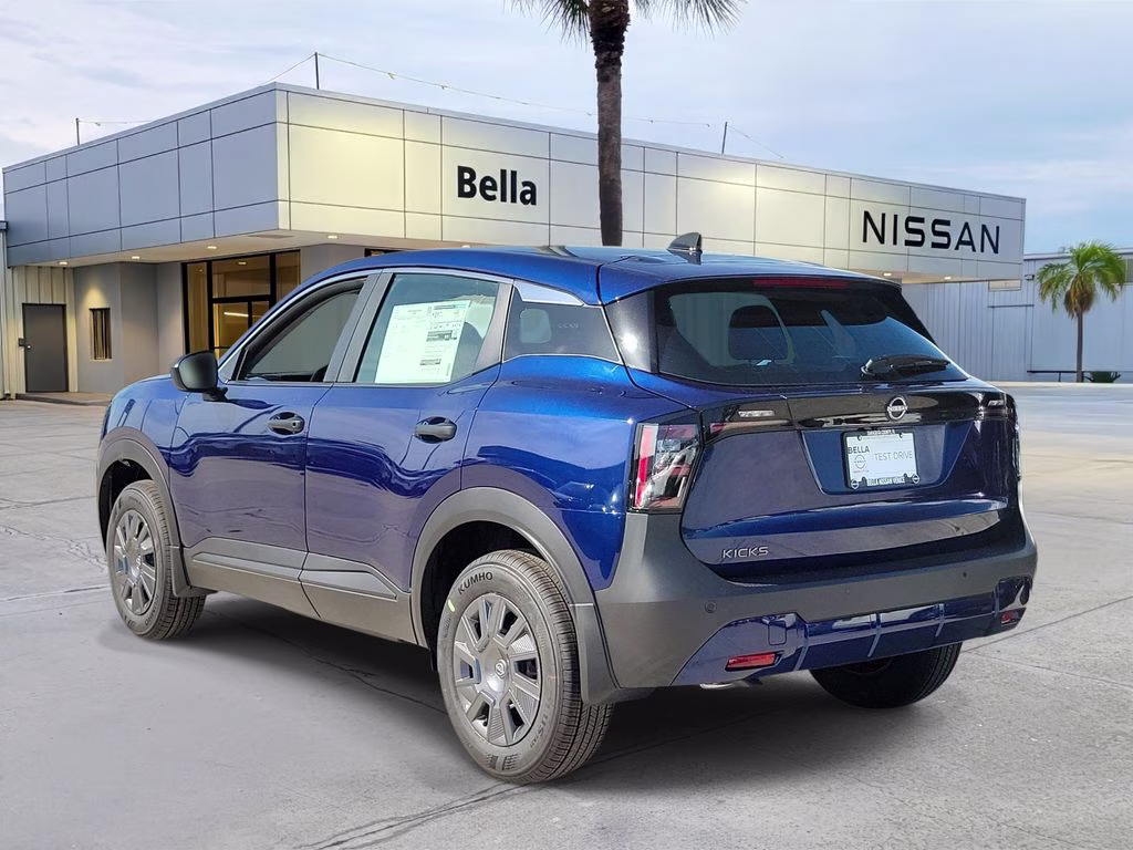 2026 Deep Blue Pearl Nissan Kicks S FWD SUV