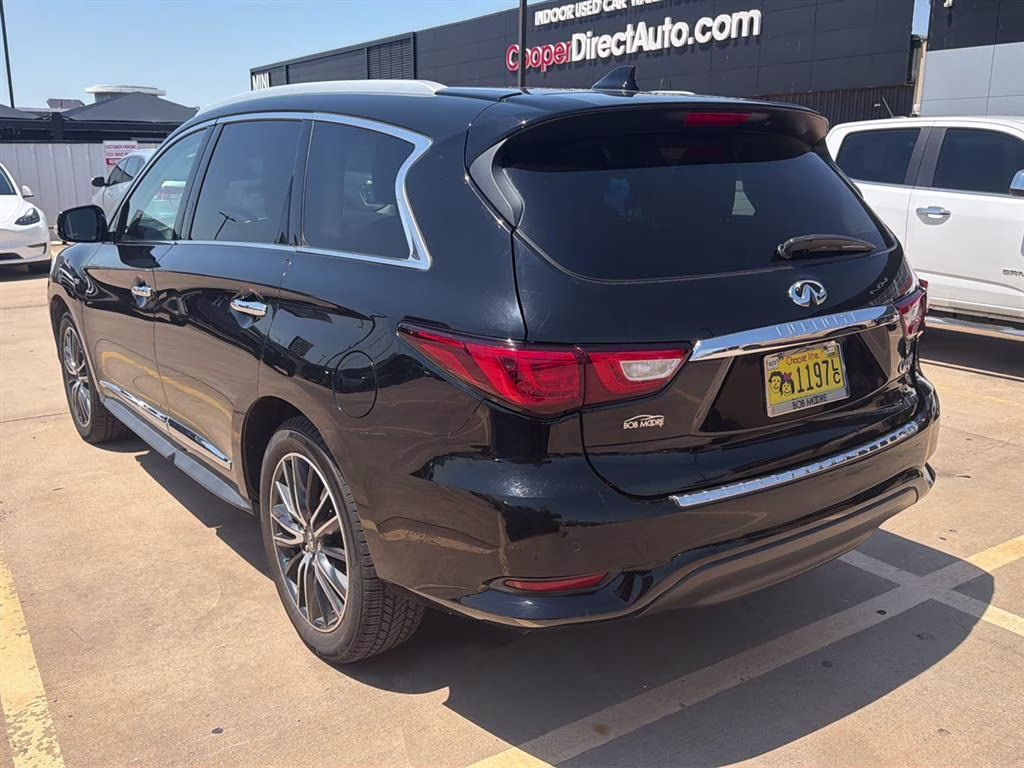 2016 Black Obsidian INFINITI QX60 AWD 4DR AWD SUV