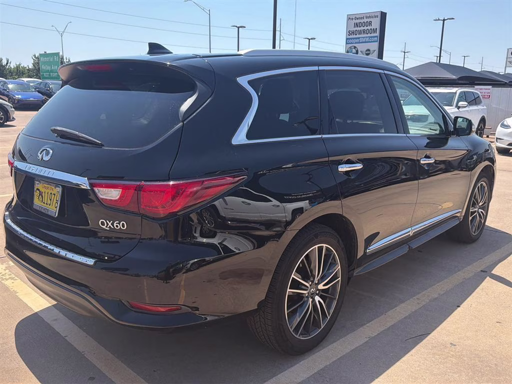 2016 Black Obsidian INFINITI QX60 AWD 4DR AWD SUV