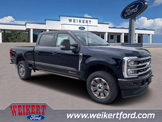 2025 Antimatter Blue Metallic Ford Super Duty F-350 SRW King Ranch 4X4 Truck