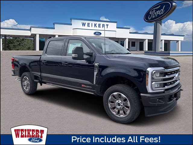 2025 Antimatter Blue Metallic Ford Super Duty F-350 SRW King Ranch 4X4 Truck