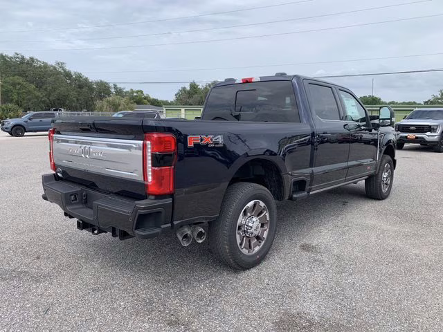 2025 Antimatter Blue Metallic Ford Super Duty F-350 SRW King Ranch 4X4 Truck