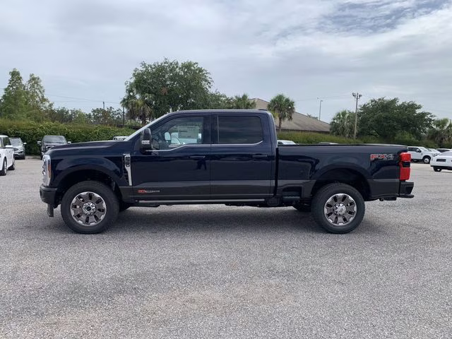 2025 Antimatter Blue Metallic Ford Super Duty F-350 SRW King Ranch 4X4 Truck