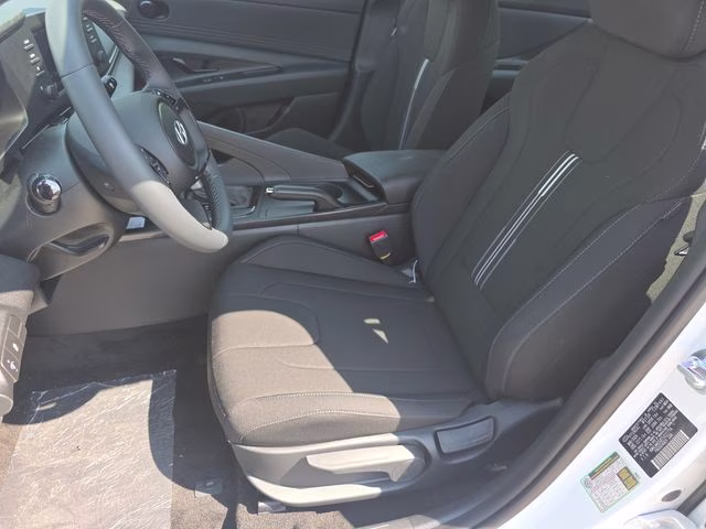 2026 Serenity White Pearl Hyundai Elantra SEL Sport FWD Sedan