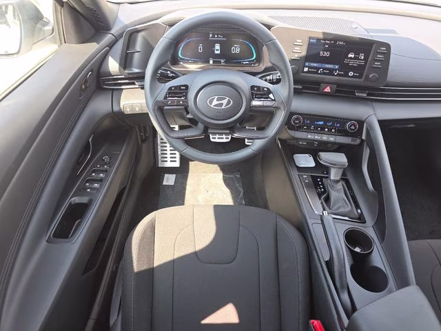 2026 Serenity White Pearl Hyundai Elantra SEL Sport FWD Sedan