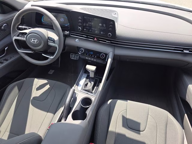 2026 Serenity White Pearl Hyundai Elantra SEL Sport FWD Sedan