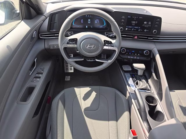 2026 Serenity White Pearl Hyundai Elantra SEL Sport FWD Sedan