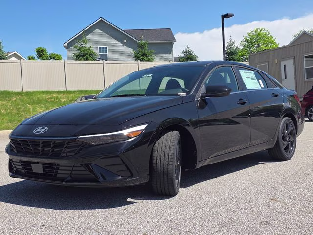 2026 Abyss Black Hyundai Elantra SEL Sport FWD Sedan