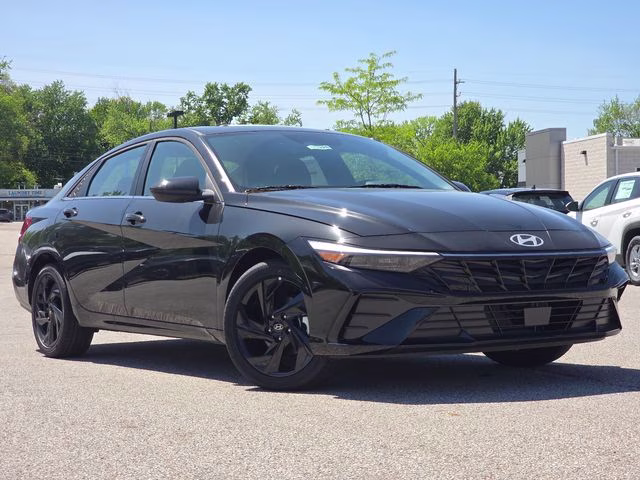 2026 Abyss Black Hyundai Elantra SEL Sport FWD Sedan