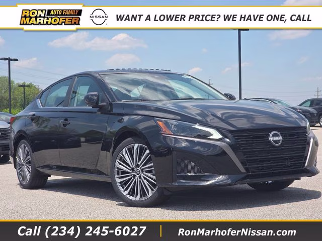 2026 Super Black Clearcoat Nissan Altima 2.5 SV FWD Sedan