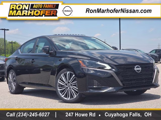 2026 Super Black Clearcoat Nissan Altima 2.5 SV FWD Sedan