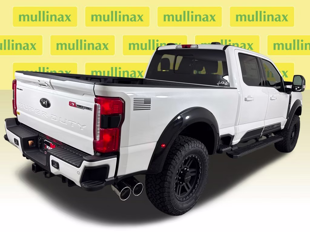 2026 Star White Metallic Tri-Coat Ford Super Duty F-250 SRW ROUSH 4X4 Truck