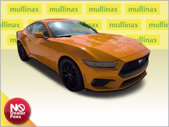 2026 Orange Fury Metallic Tri-Coat Ford Mustang EcoBoost RWD Coupe
