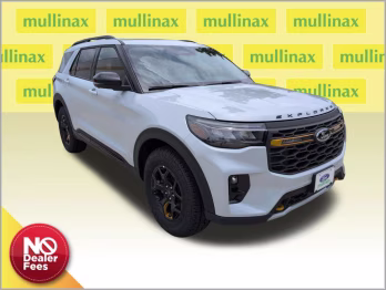 2026 Space White Metallic Ford Explorer Tremor 4X4 SUV