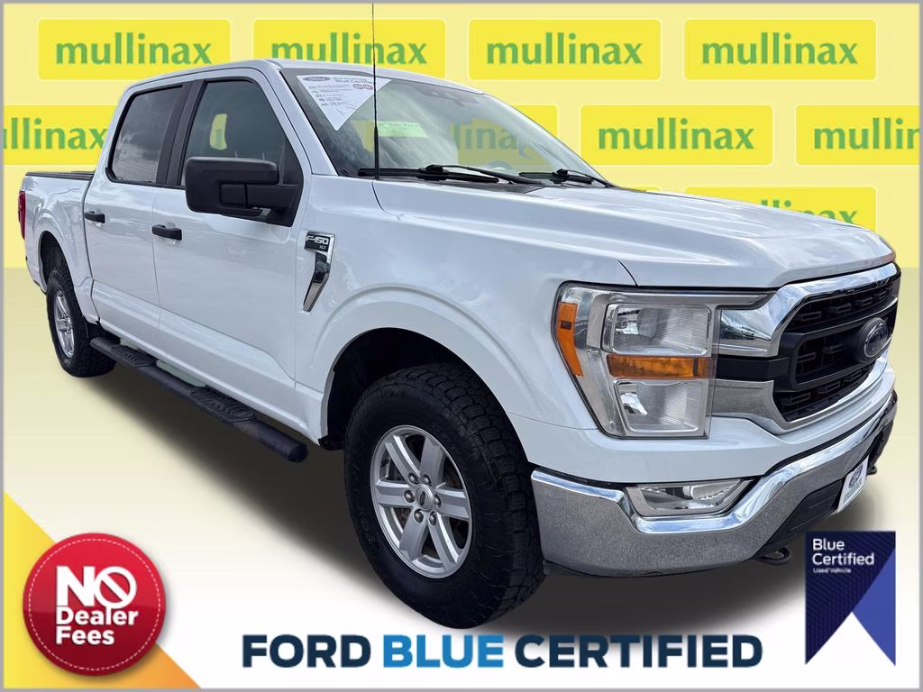 2021 Oxford White Ford F-150 XLT 4X4 Truck